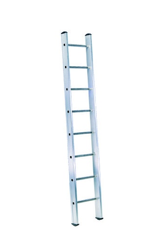 [SCE10030] Delmer Enkele Ladder 12 treden 3,42 m 6 kg