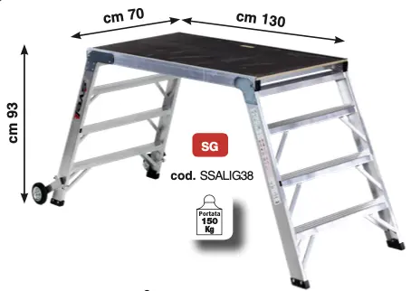 Up down 93 cm