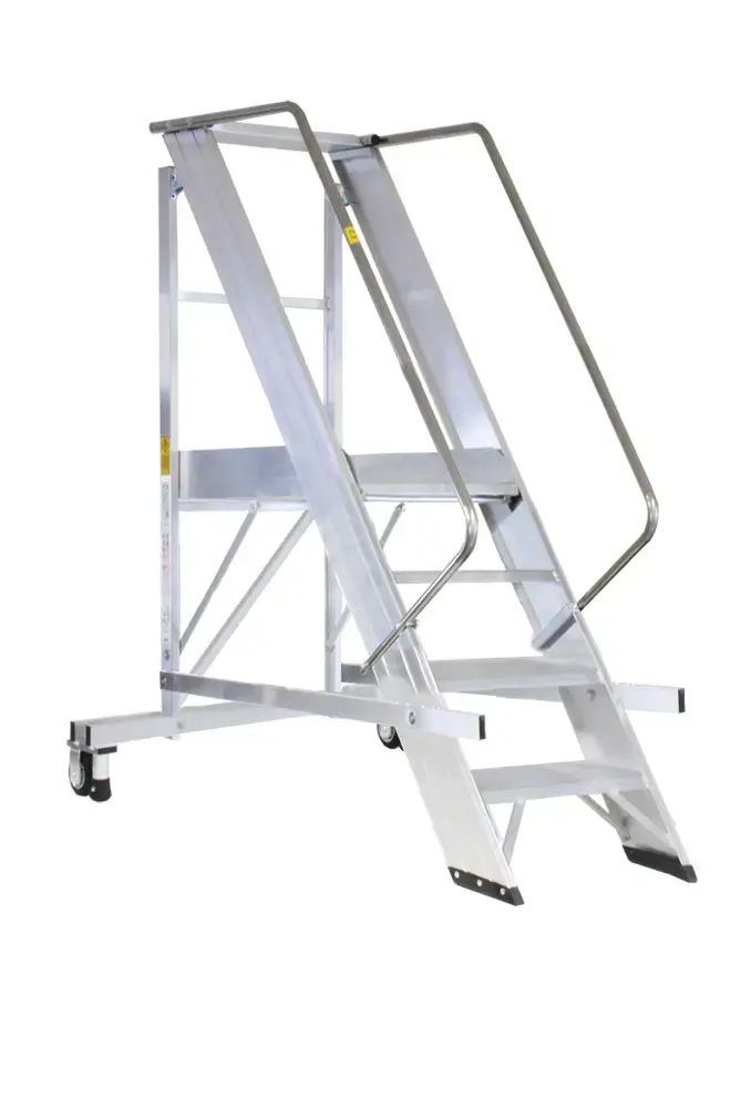 SVELT Castellana MAXI Mobiel Podesttreppe-Stehleiter 4 bis 15 Stufen bis zu 3,90 m