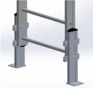 Supports réglables (lot)