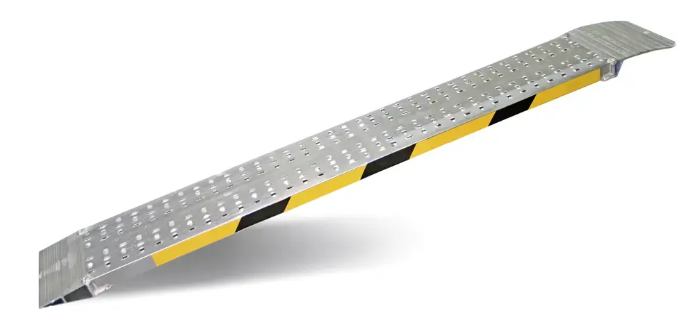 Lichtgewicht aluminium oprijplaten voor motoren, quads en lichte machines