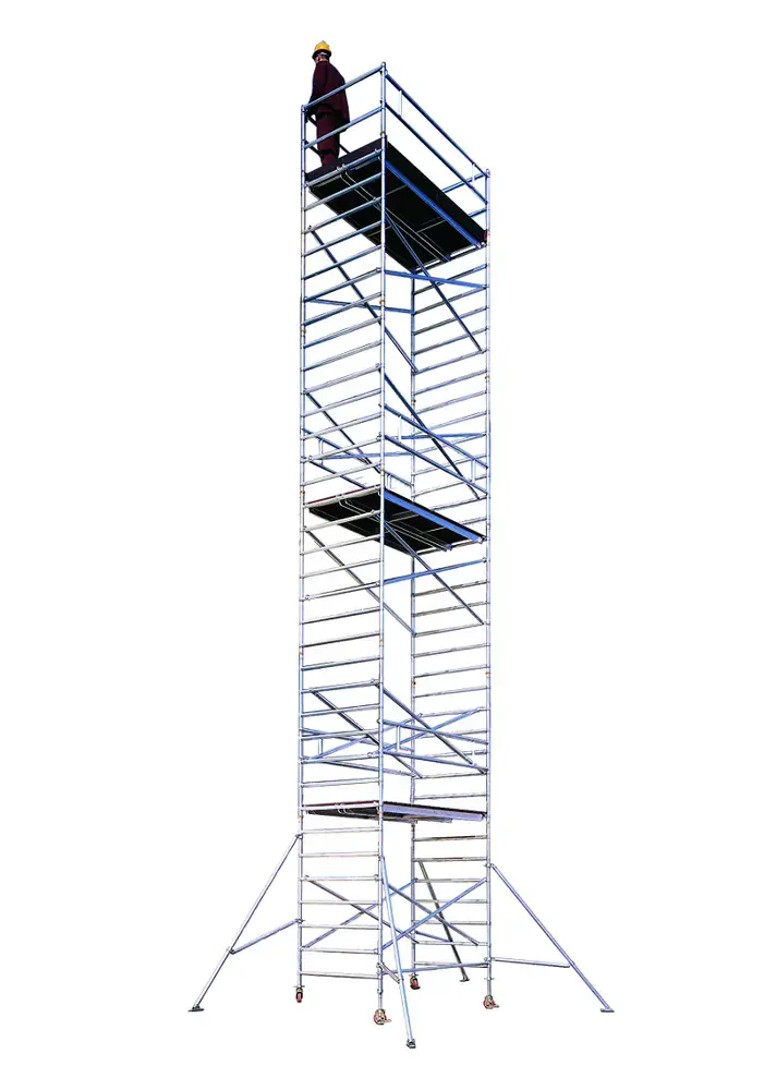 SVELT Tempo Tech L Fahrgerüst 2,50 × 1,35 m | Plattformlänge: 2,50 m | Gerüsthöhe: 10,76 m