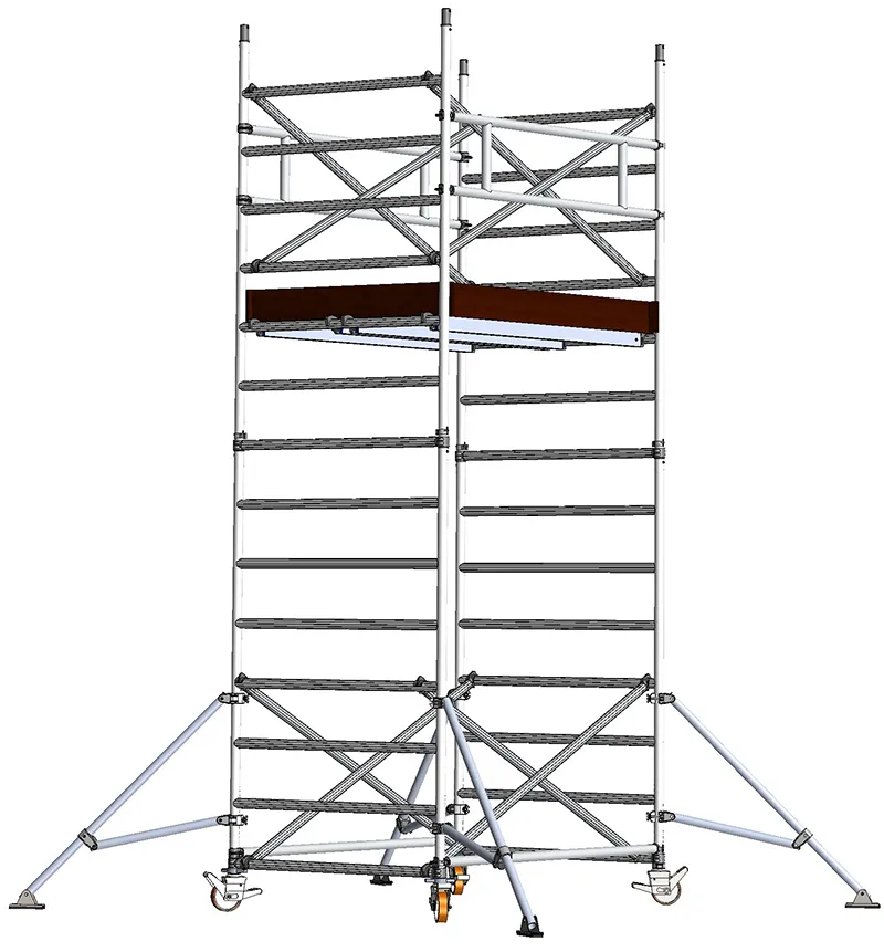 SVELT Tempo Tech L Rolsteiger 3,00 x 1,35 m | Platformlengte 3,00 m | Steigerhoogte 10,76 m