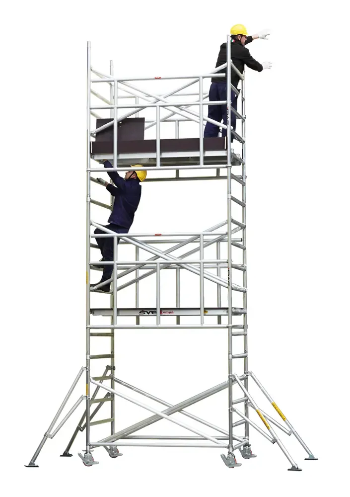 SVELT Tempo Safe S Rolsteiger 3,00 x 0,74 m | Platformlengte 3,00 m | Steigerhoogte 10,76 m