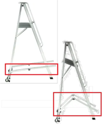 14 STEPS ARTICULATED ARM R - CASTELLANA 14 STEPS EN131