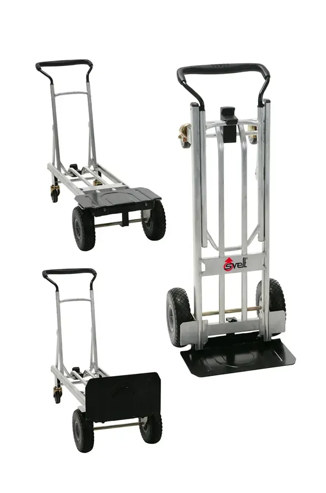 SVELT MAC3 Multi-Use aluminium steekwagen – 3-in-1 – 450 kg