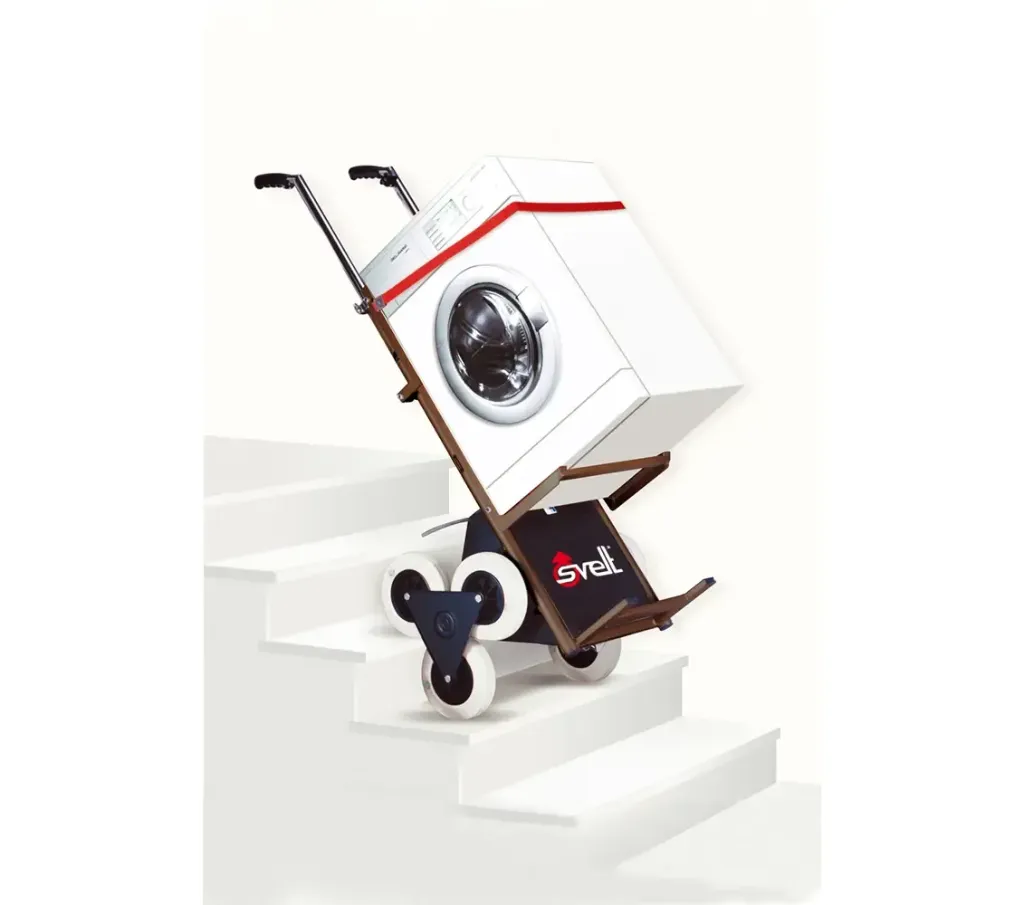 SVELT Heavy-Duty Electric Stair-Climbing Hand Truck – 160 kg