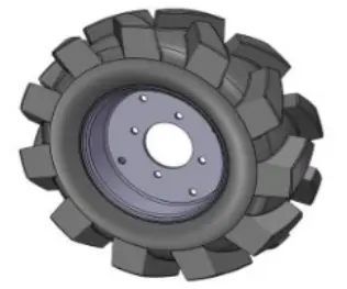 [EMD-P27] Wiel 400-8 tubeless EMD3004x4 