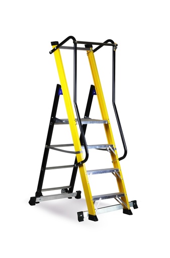 SVELT Moby Fibra Glasvezel Trap incl. railingbescherming 3 t/m 8 treden