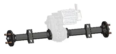 [EMD-500-023] Transmissie assen (EMD-500)